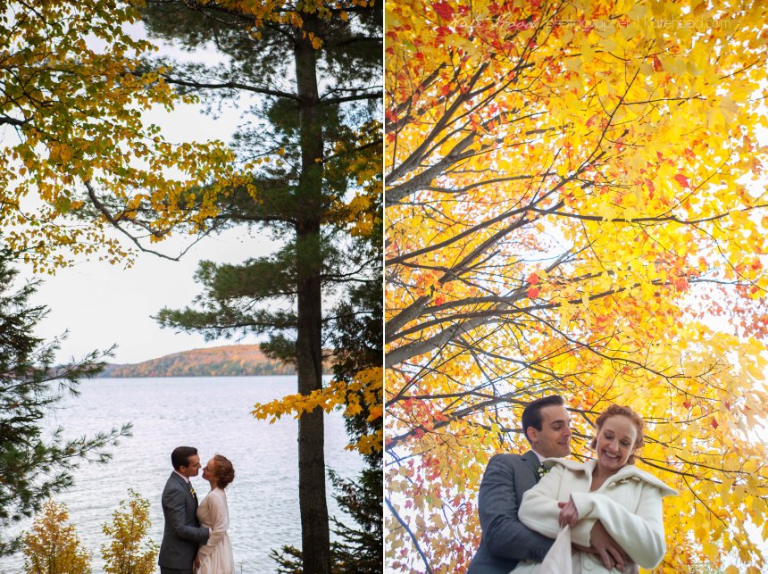 Muskoka Fall Wedding Photos