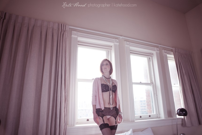 Commercial Boudoir Photography at The Gladstone Hotel