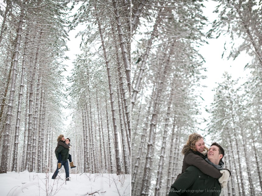 North Bay Ontario Winter Engagement Session