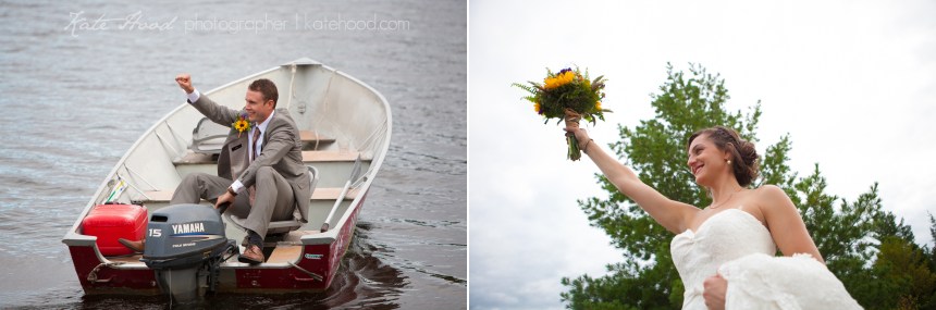 Cottage Wedding Pictures in Muskoka