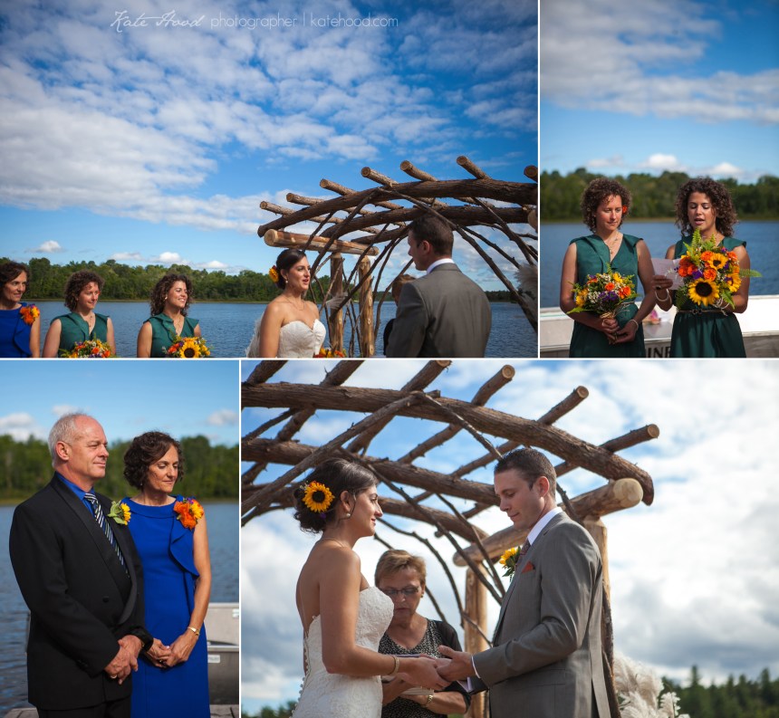 White Pine Lodge Wedding in Haileybury