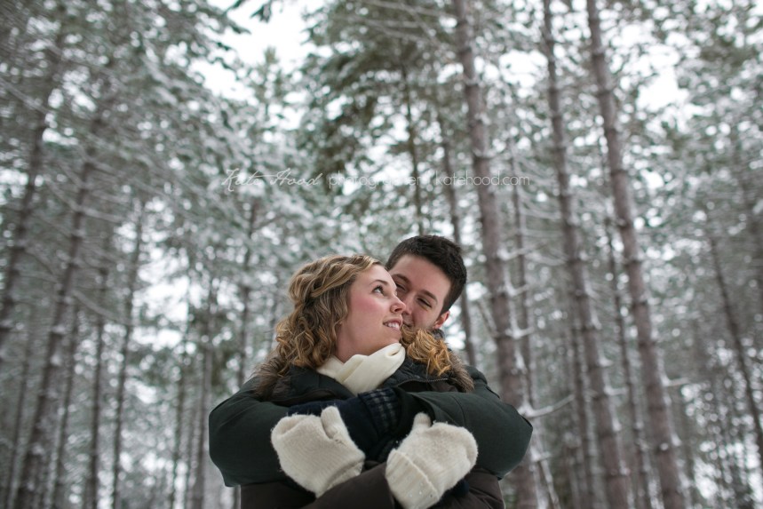North Bay Ontario Winter Engagement Session