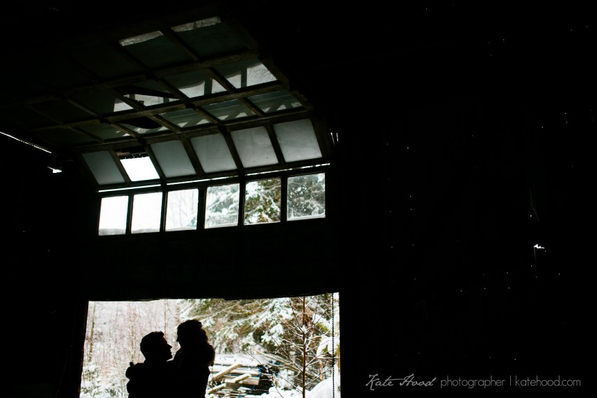 Muskoka Winter Engagement Session