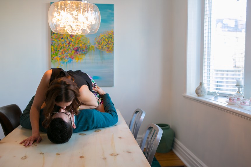 Sexy Toronto Engagement Session