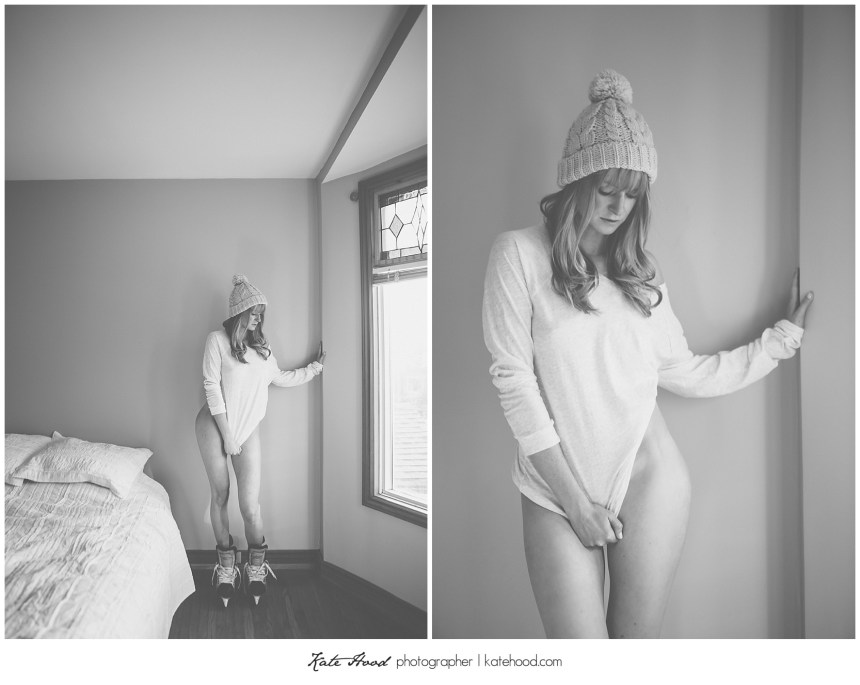Hockey Boudoir Photographs