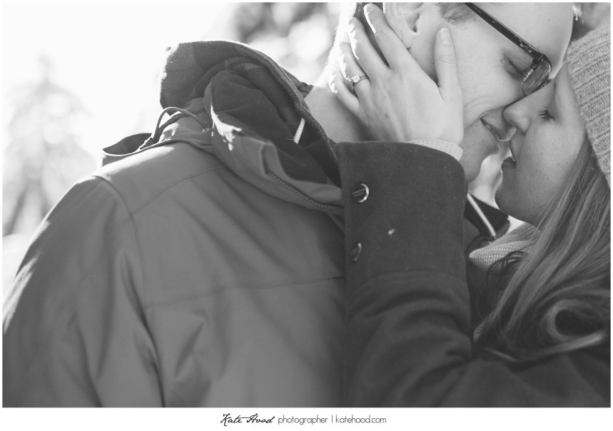  Brampton Winter Engagement Photography