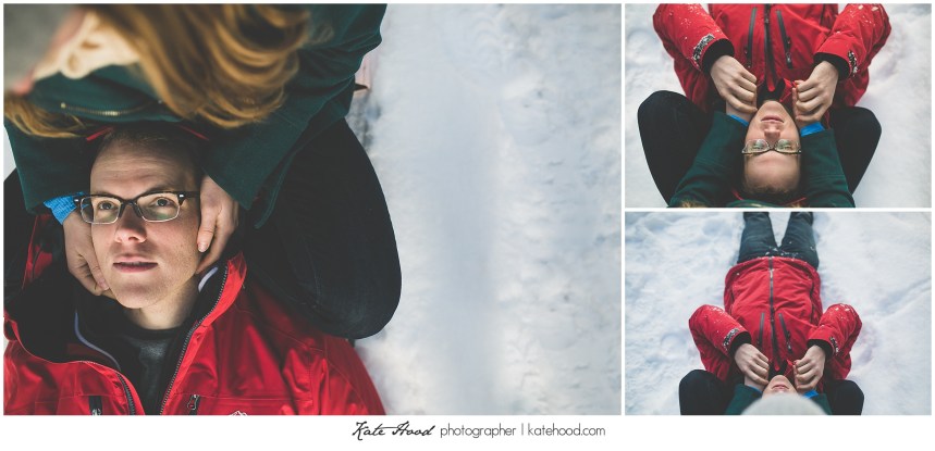  Brampton Winter Engagement Photography