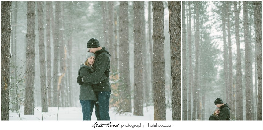Winter Taboo Engagement Photographs