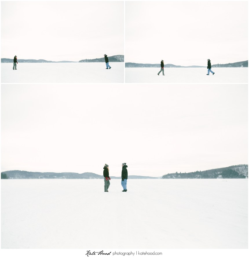 Muskoka Winter Engagement Photographs