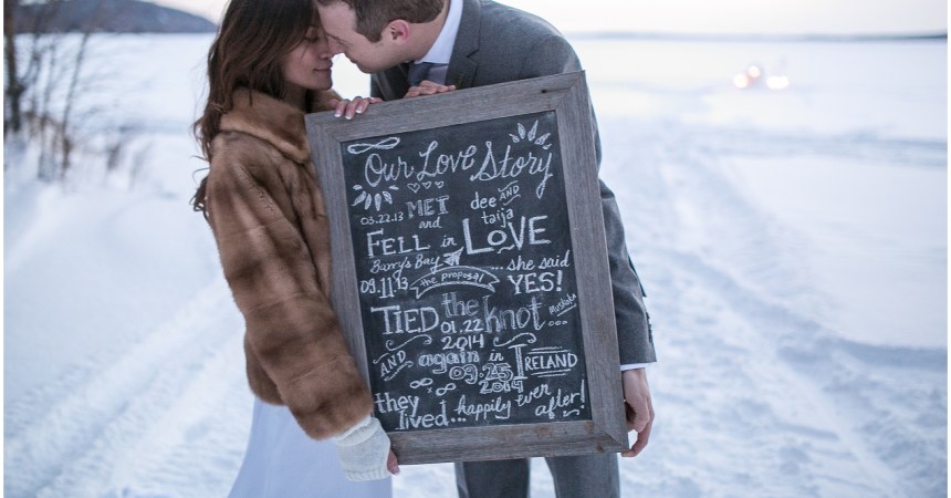 Winter Wedding Ceremonies in ontario